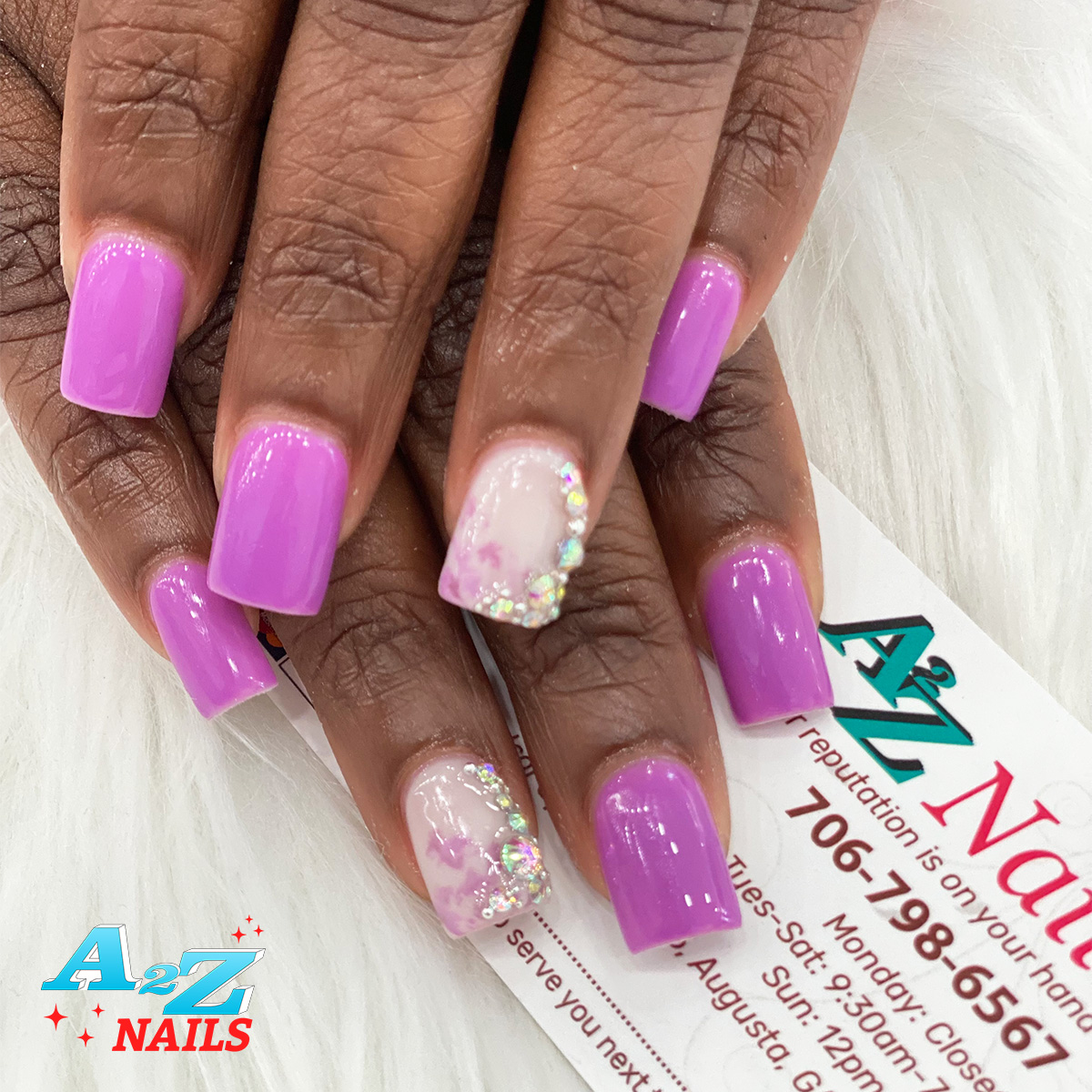 A2Z Nails nail work in Augusta, Georgia